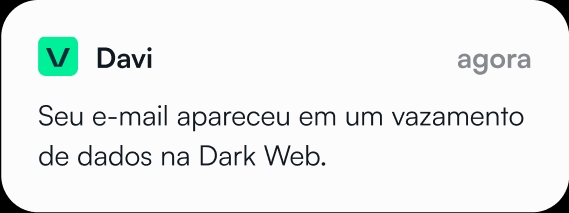 Notificação de vazamento de dados
